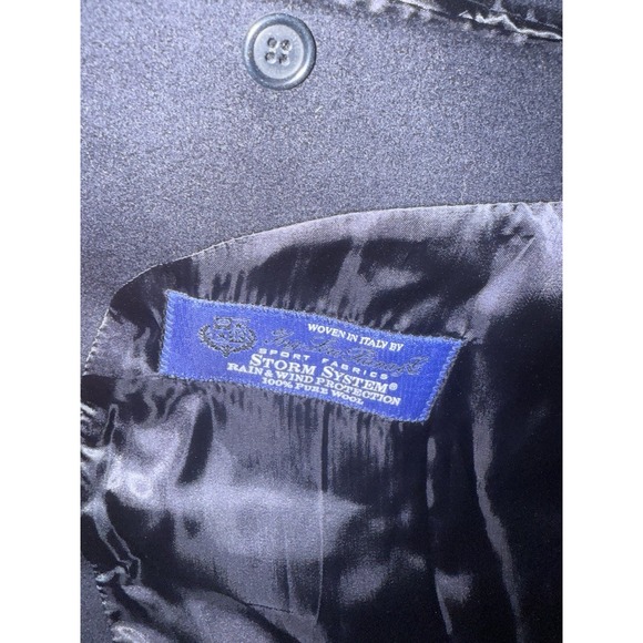 Brooks‎ Brothers Brookstorm Loro Piana Storm System Wool Town Coat Sz 54L $898 - Picture 10 of 10
